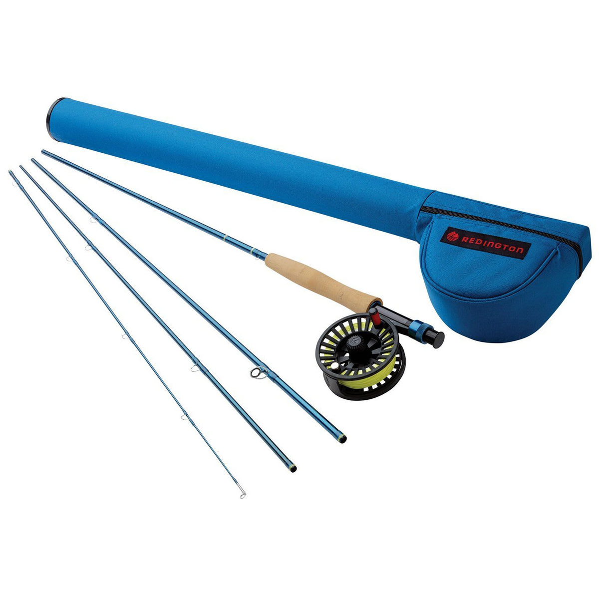 Redington 690-4 6 WT 9 Foot 4 Piece Fly Fishing Rod and Reel Combo (For Parts)