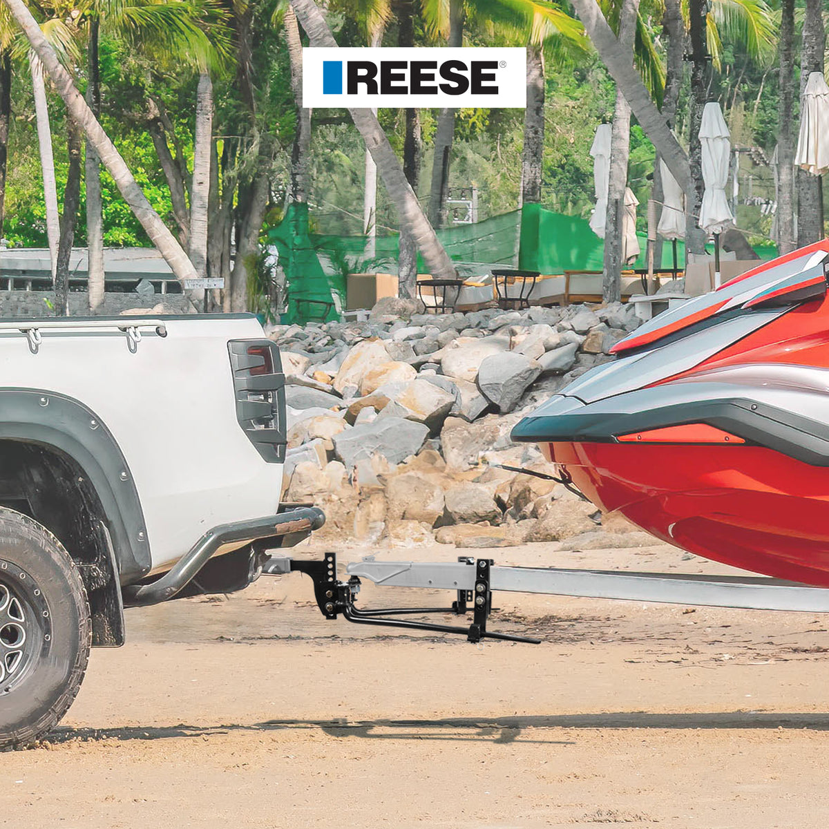 Reese Towpower Steel Pro Round Bar Universal Weight Distributing Kit (For Parts)