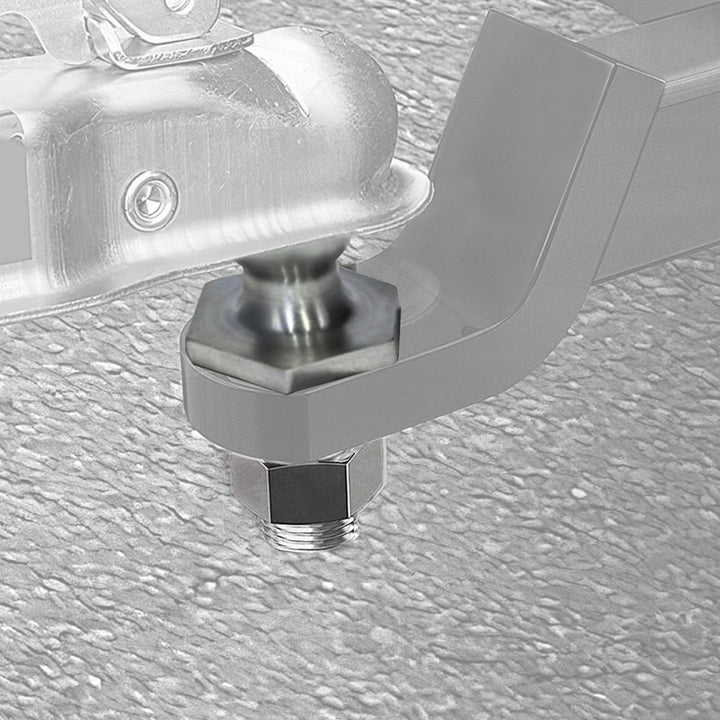 Bulldog Interlock Trailer Hitch Ball with 3,500 Pound Capacity for Automotive - VMInnovations