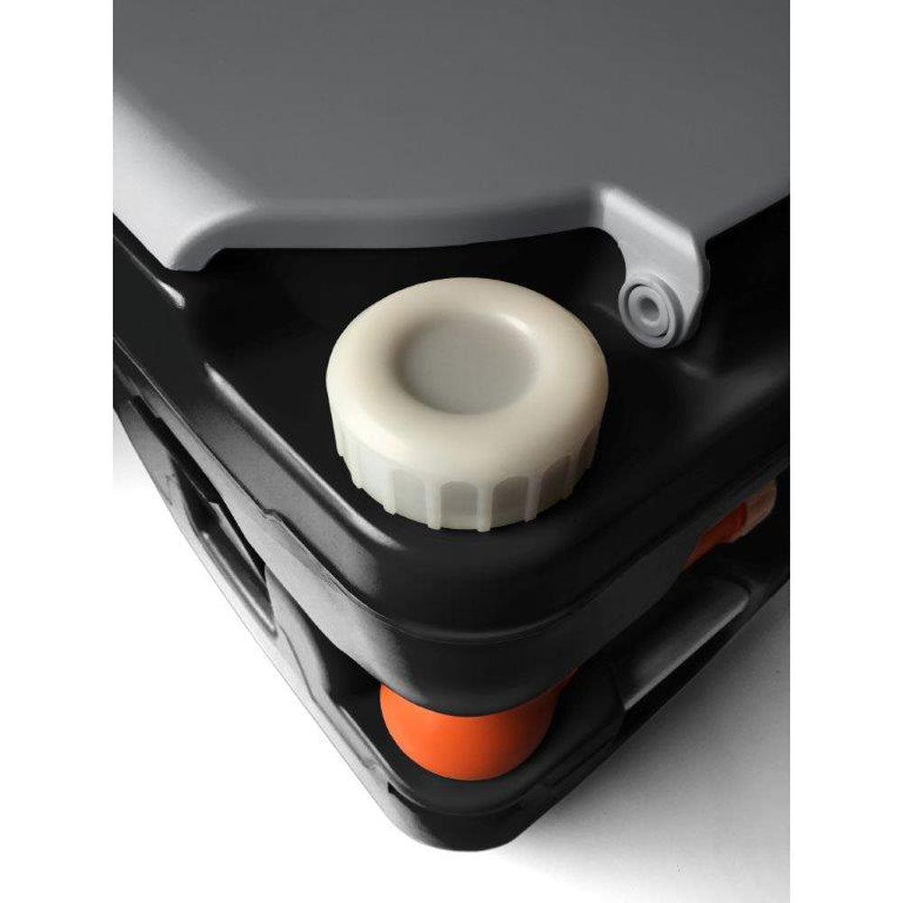Reliance Products 4822 Flush N Go Electronic Flushing Portable RV Camping Toilet