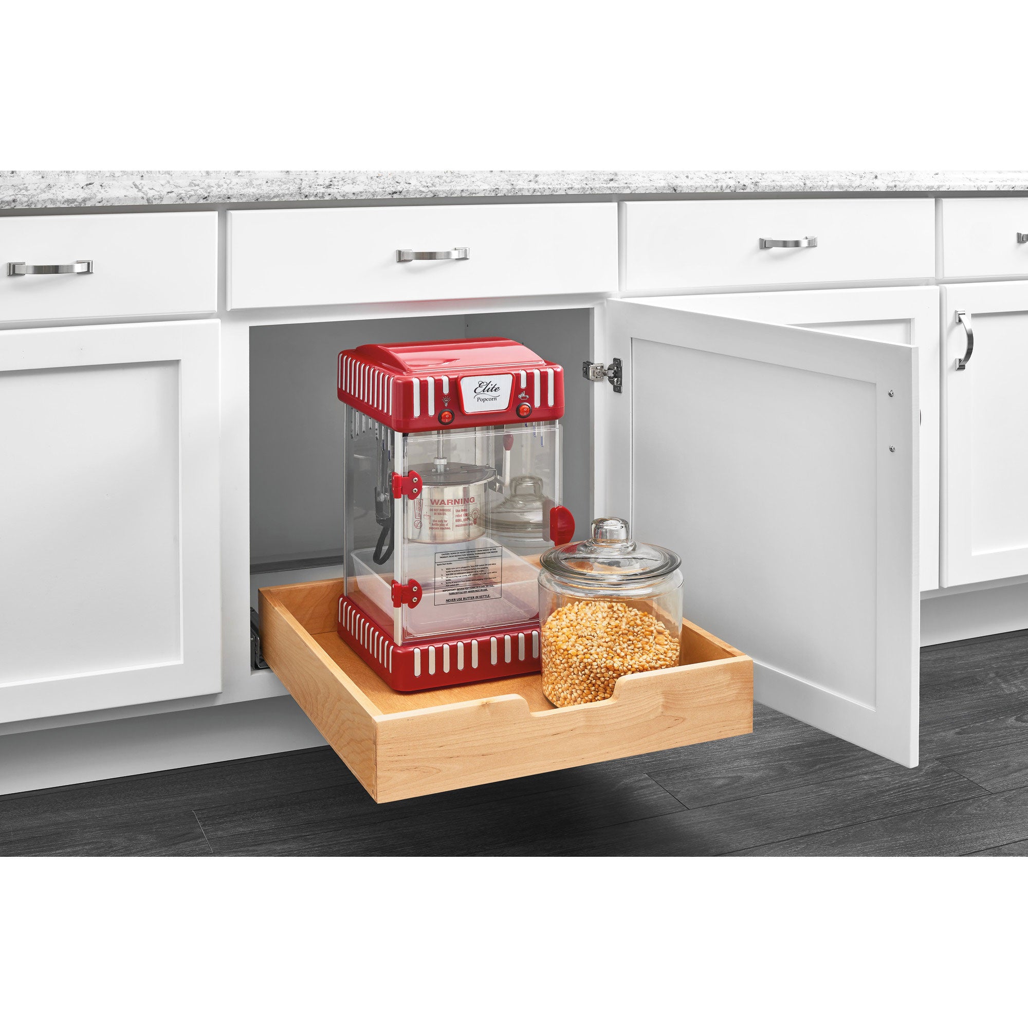 Rev-A-Shelf 20 Inch Wood Cabinet Pull Out Drawer with Soft Close (Open Box)