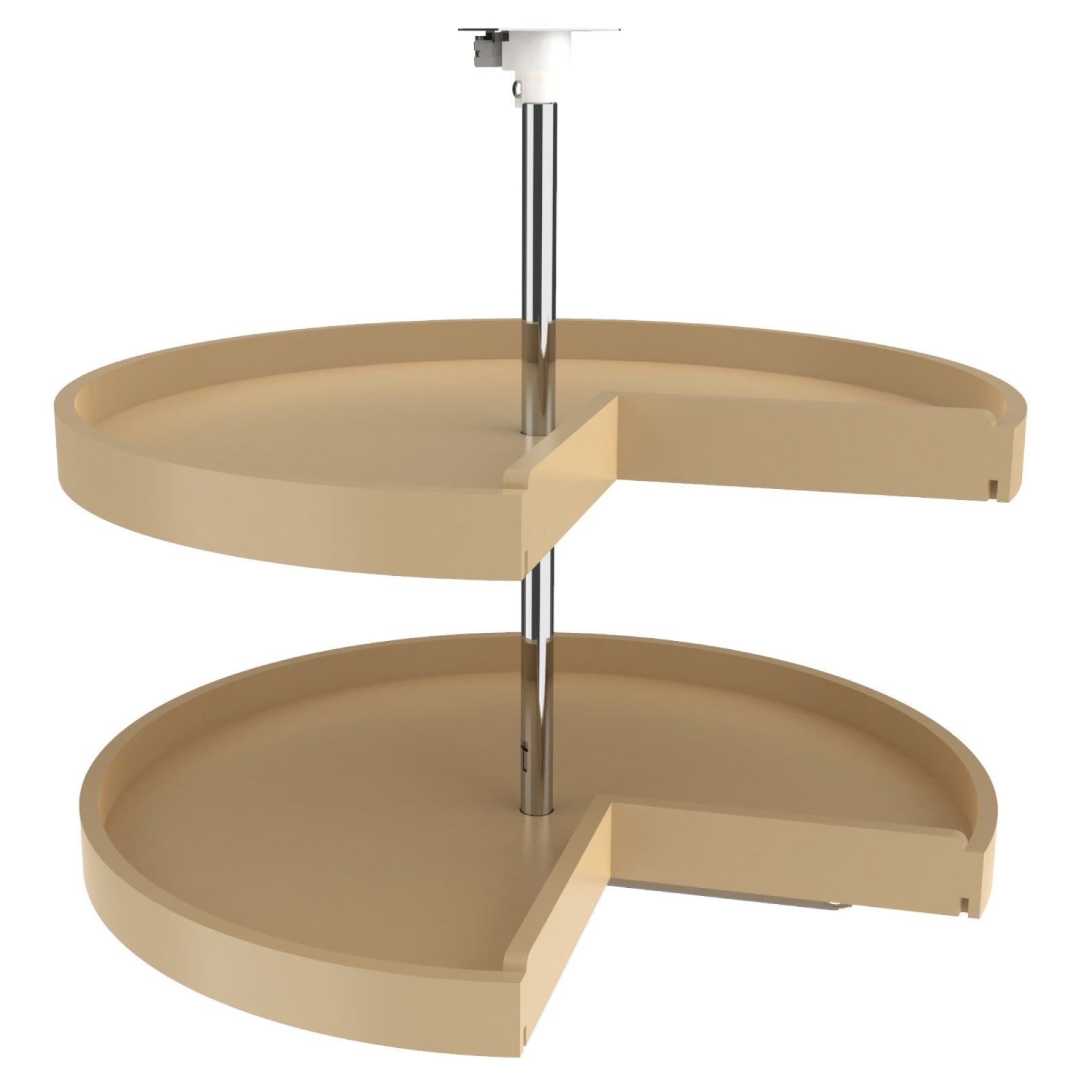Rev-A-Shelf 6942-24-15-52 28" Pie Cut 2-Shelf Lazy Susan (Certified Refurbished)