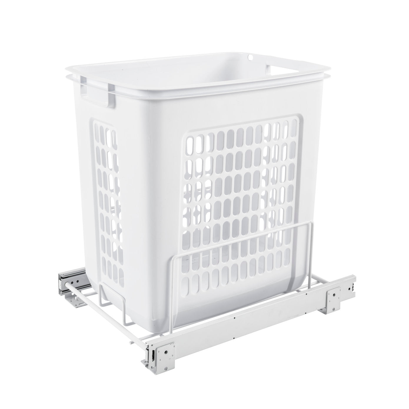 Rev-A-Shelf HPRV-15020 S Large 20" Pullout Polymer Clothes Hamper (Refurbished)