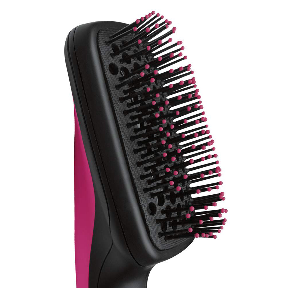 Revlon Revolutionary Unique One Step 2-in-1 Hair Dryer Styling Brush, Pink(Used)