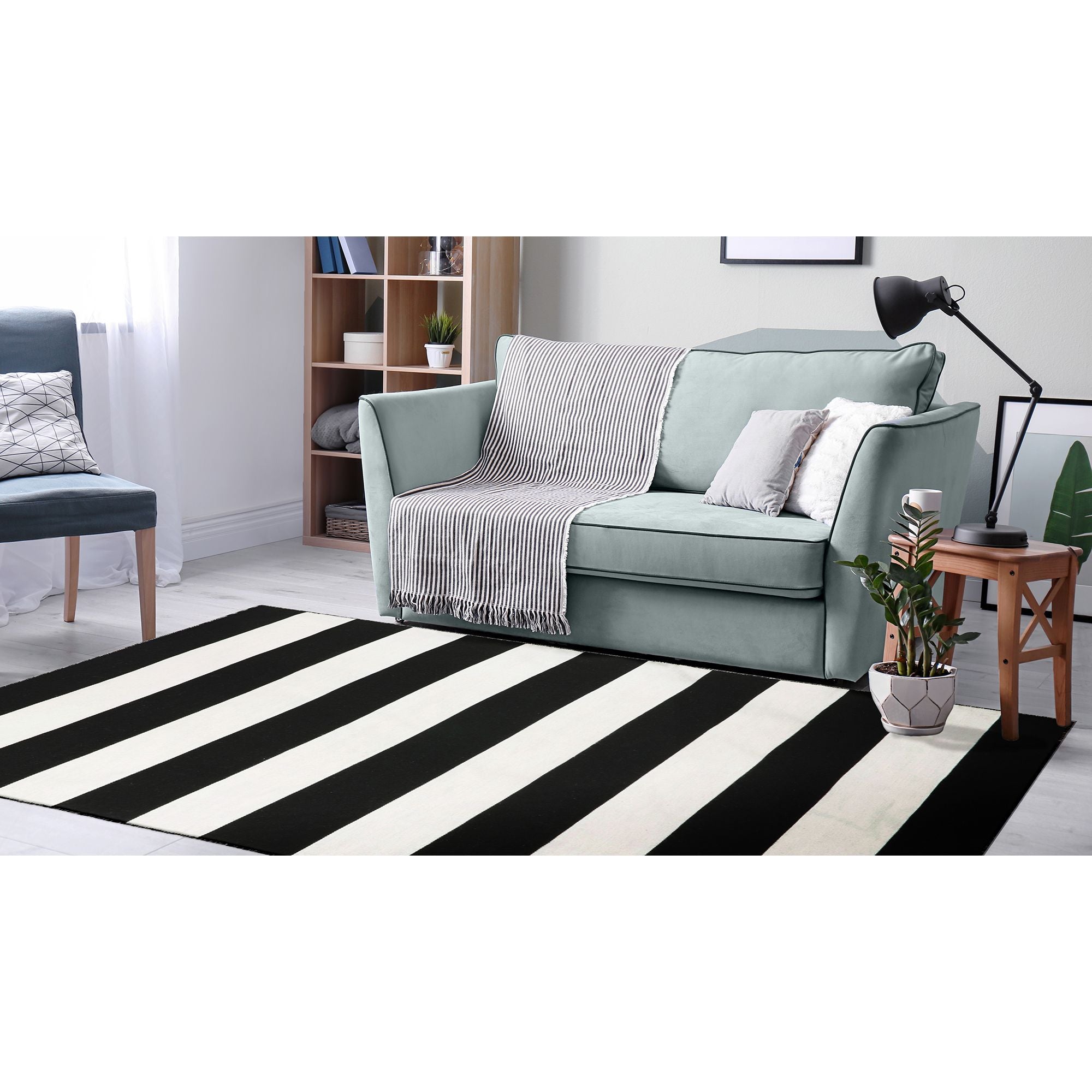 Liora Manne Transocean Indoor Outdoor Area Rug, Rugby Stripe, 8' 3" x 11' 6" - VMInnovations