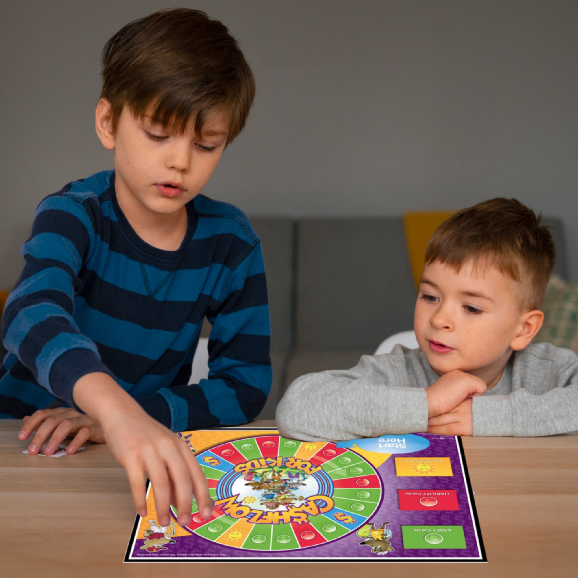 Rich Dad CASHFLOW for Kids, Educational Board Game for Ages 6+ (For Parts) - VMInnovations