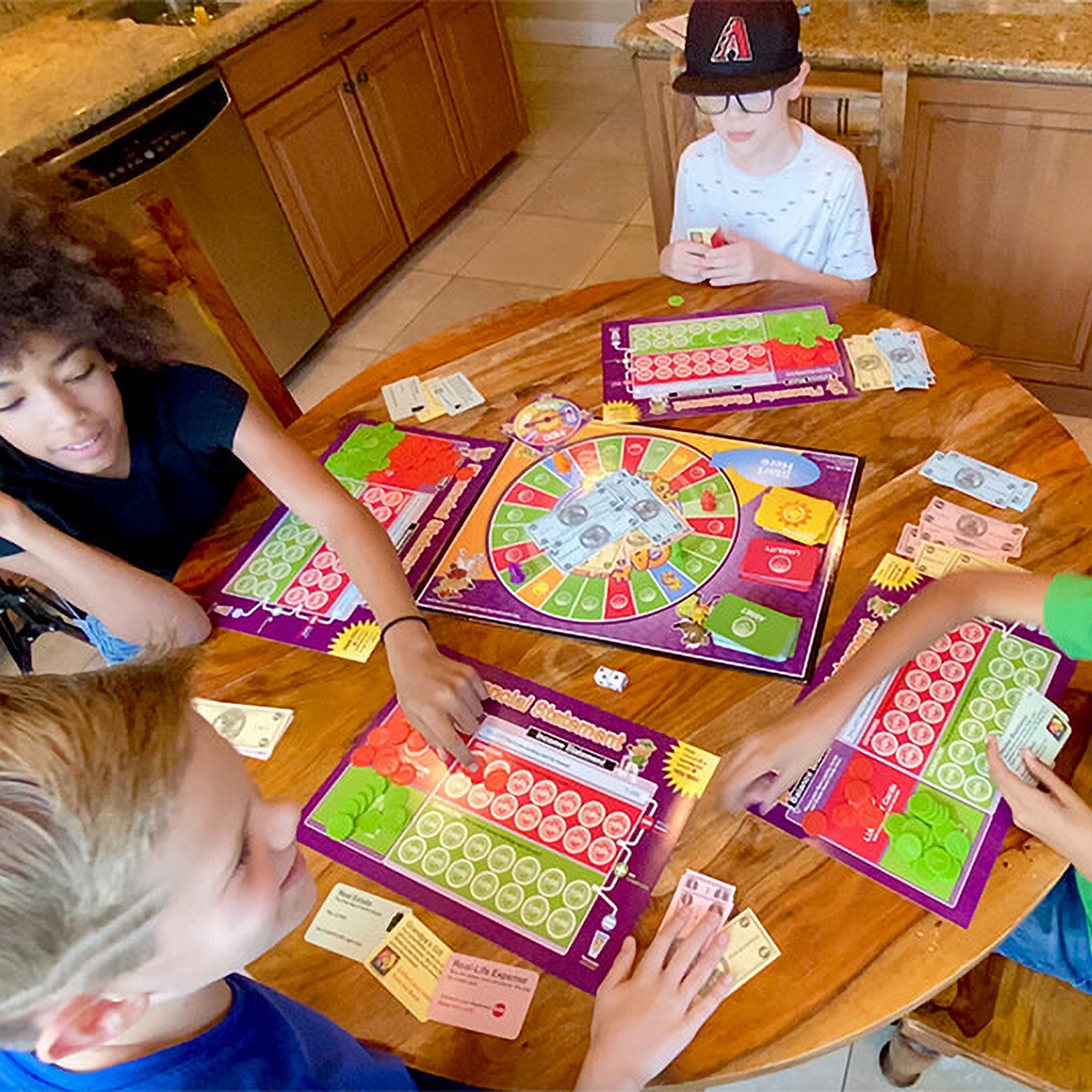 Rich Dad CASHFLOW for Kids, Educational Board Game for Ages 6+ (For Parts) - VMInnovations