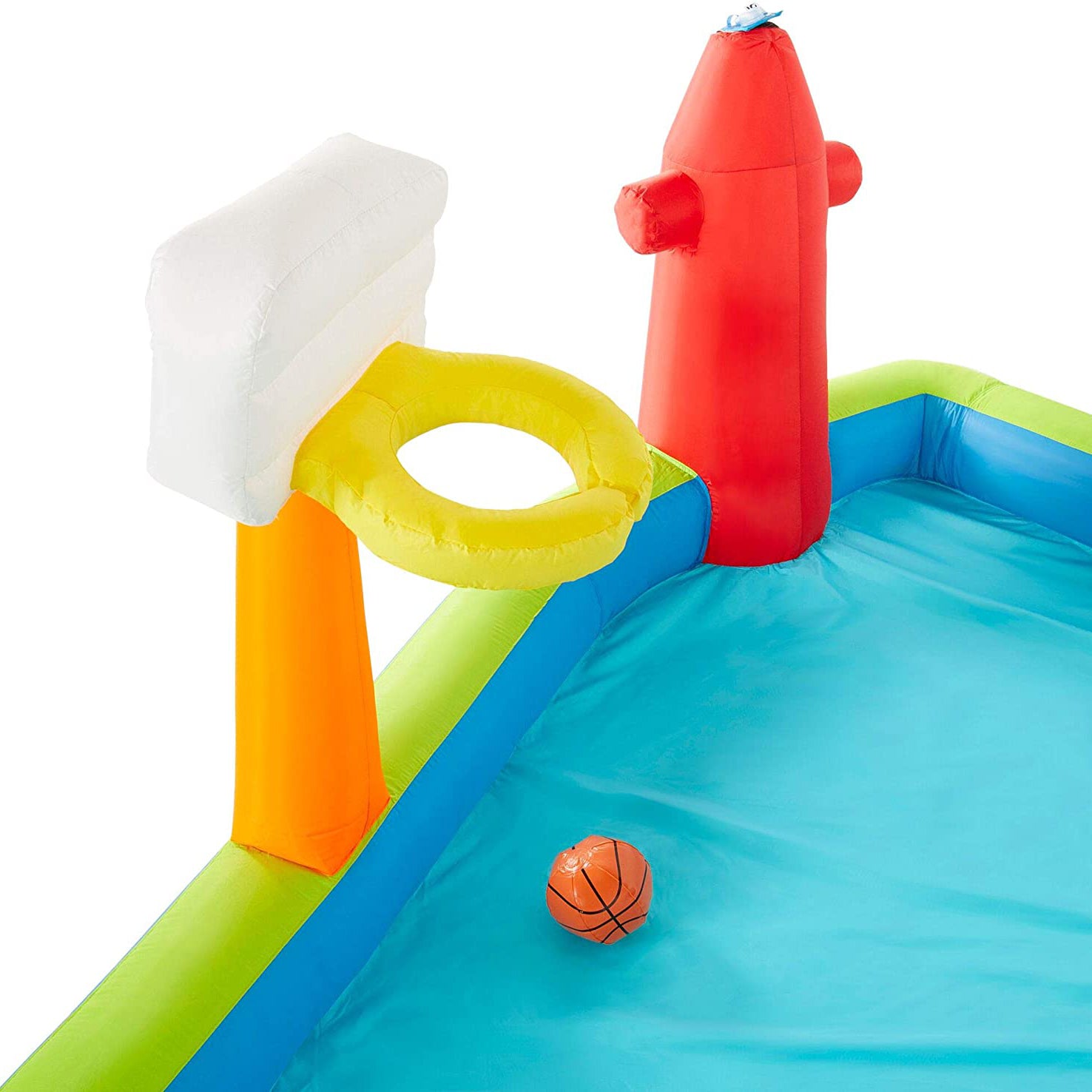 RipTide Triple Fun Inflatable PVC Water Park Obstacle Course w/ 3 Slides (Used)