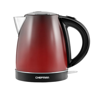 Chefman Color Changing Electric Tea Kettle w/ Stainless Steel Base (Refurbished)