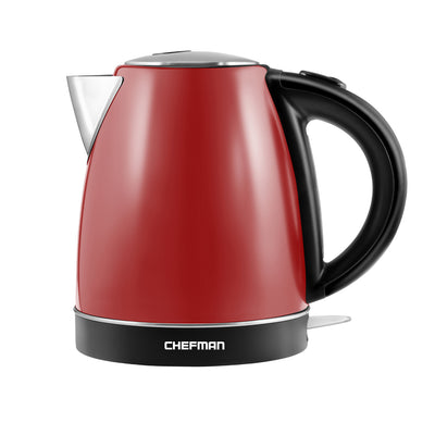Chefman RJ11-17-CC Color Changing Electric Tea Kettle with Stainless Steel Base