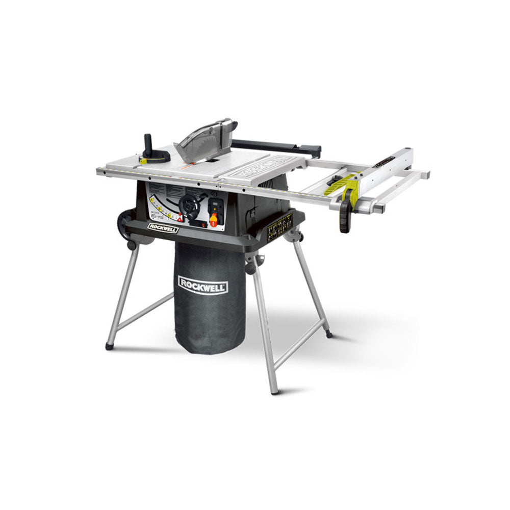 Rockwell 15 AMP 10 Inch Folding Portable Jobsite Table Saw with Laser (Open Box)