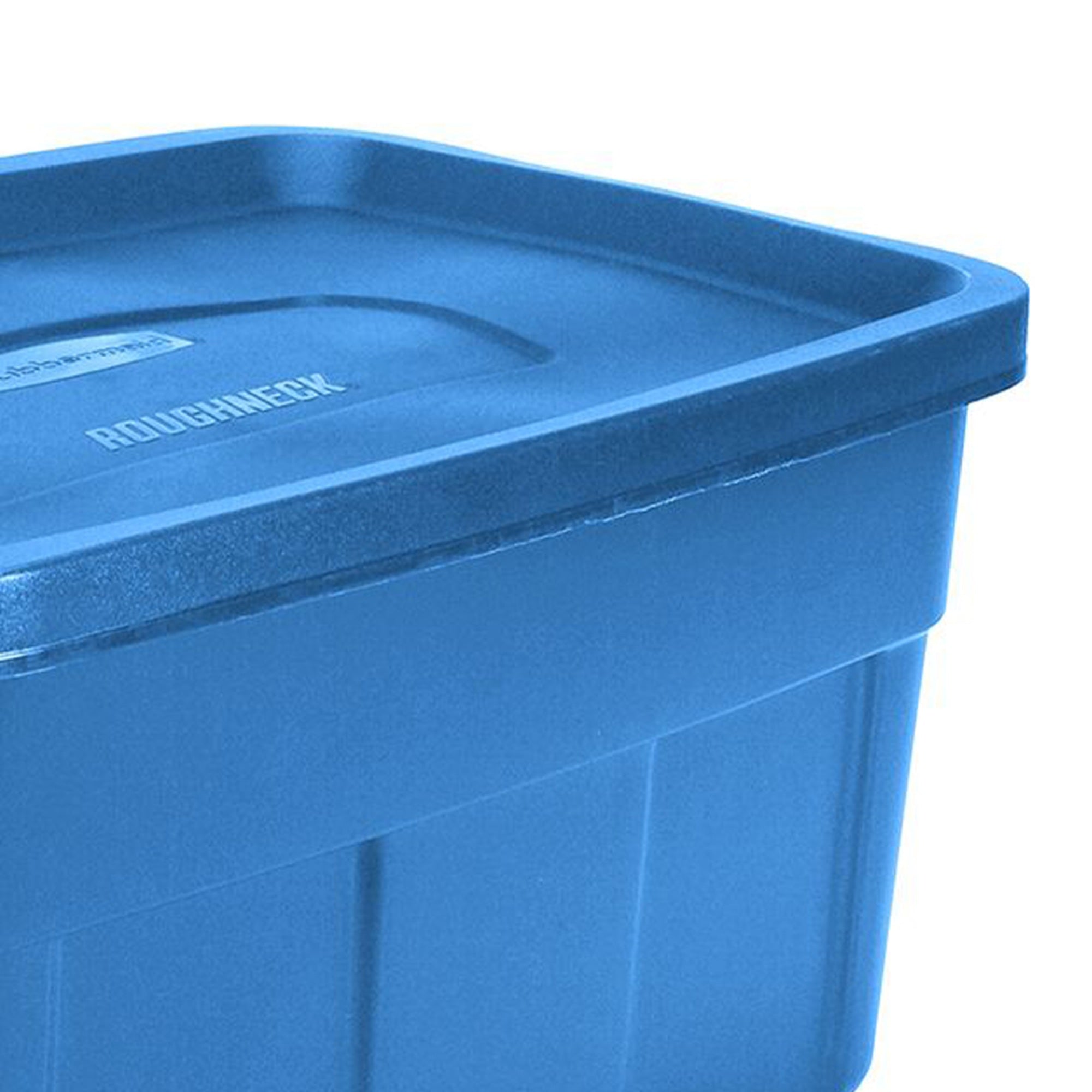 Rubbermaid Roughneck Tote 14 Gallon Container, Heritage Blue (6 Pack) (Open Box) - VMInnovations