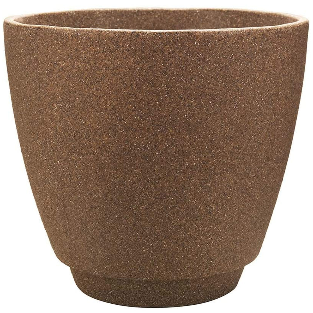 Southern Patio Metro 20 Inch Diameter Brown Resin Outdoor Planter Urn (Open Box)