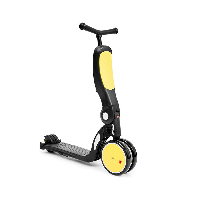 Beberoad 5in1 Multifunctional Scooter & Balance Bike for Kids, Yellow (Used)