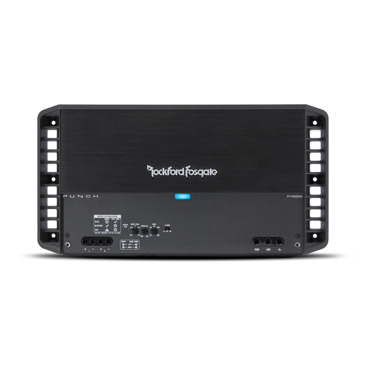 Rockford Fosgate Punch 1,000W 2 Channel Car Stereo Amplifier System (Used)