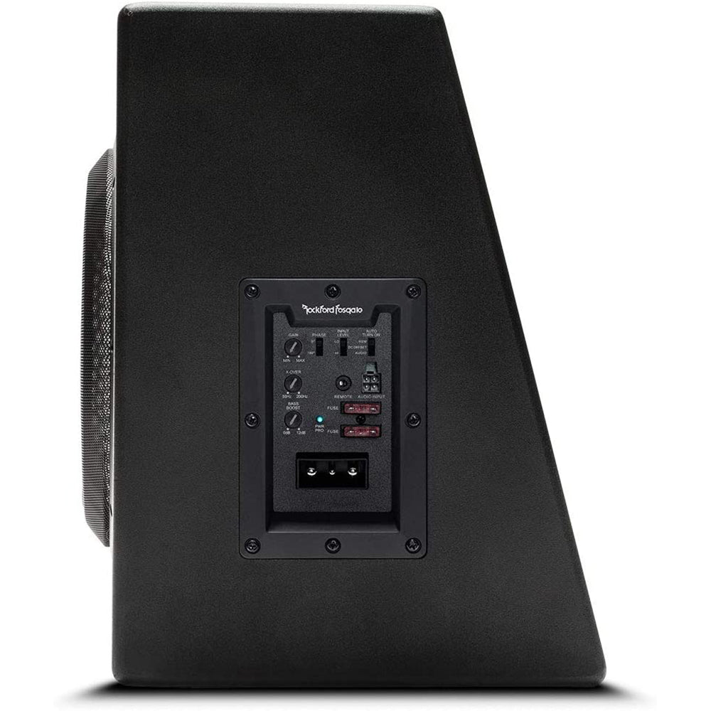 Rockford Fosgate Audio Amp Installation Wiring Kit & Enclosed Subwoofer Package