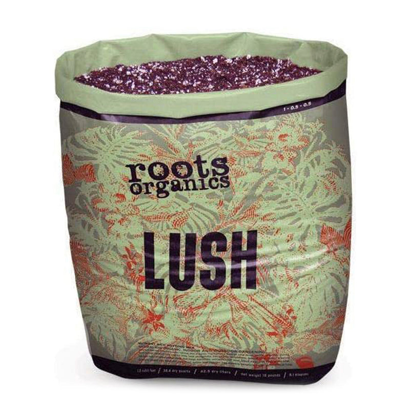 Roots Organics ROL15 Lush Organic Garden Peat Based Potting Soil Mix, 1.5 CuFt