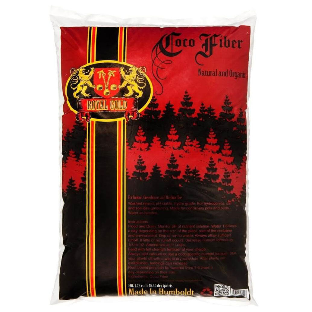 Royal Gold Coco Coconut Fiber Garden Soilless Growing Medium, 1.75 Cubic Foot