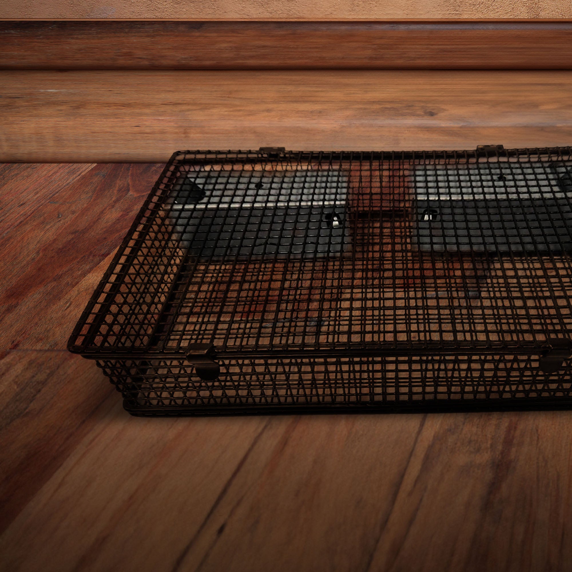 Rugged Ranch Products Mousinator Metal Wire Mouse Trap for Pest Control, Black - VMInnovations