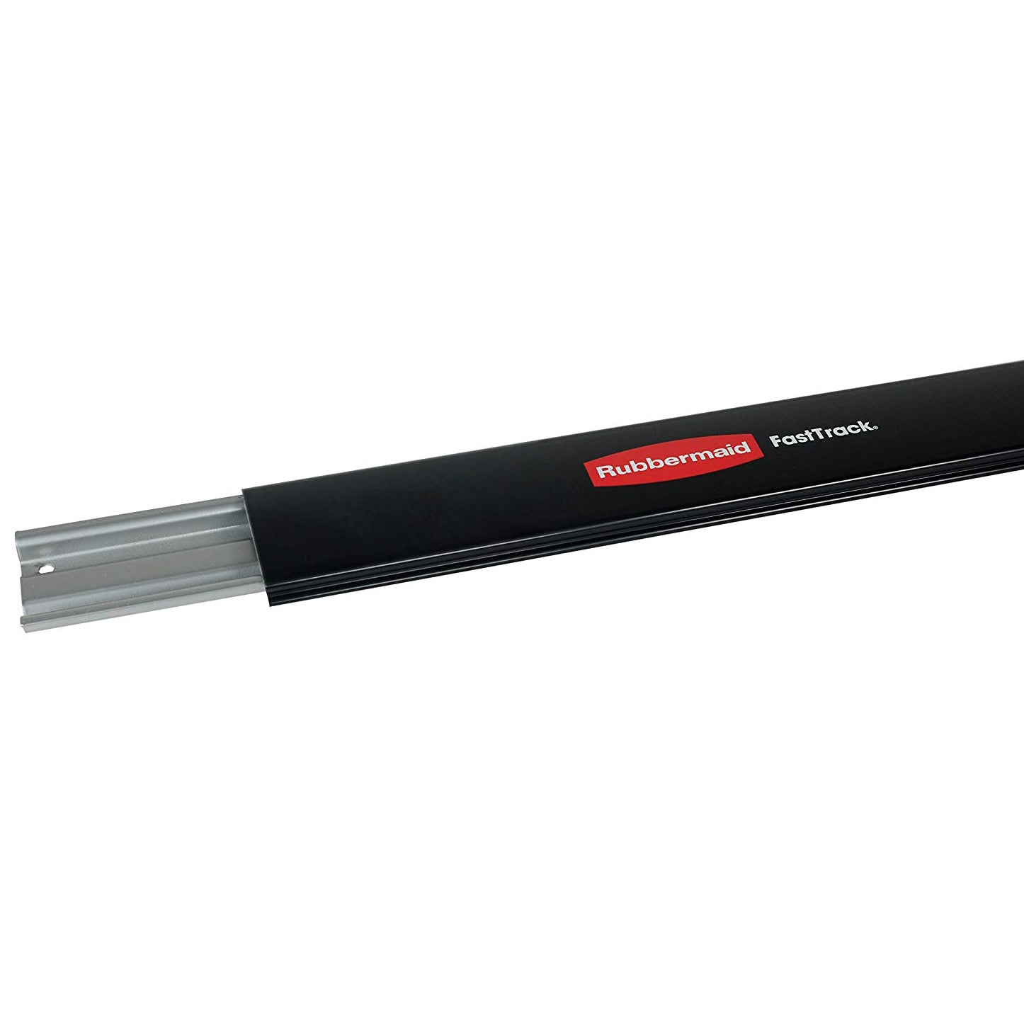 Rubbermaid 2 FastTrack Wall Mounted Storage Rails + Organizing Hook Assortment