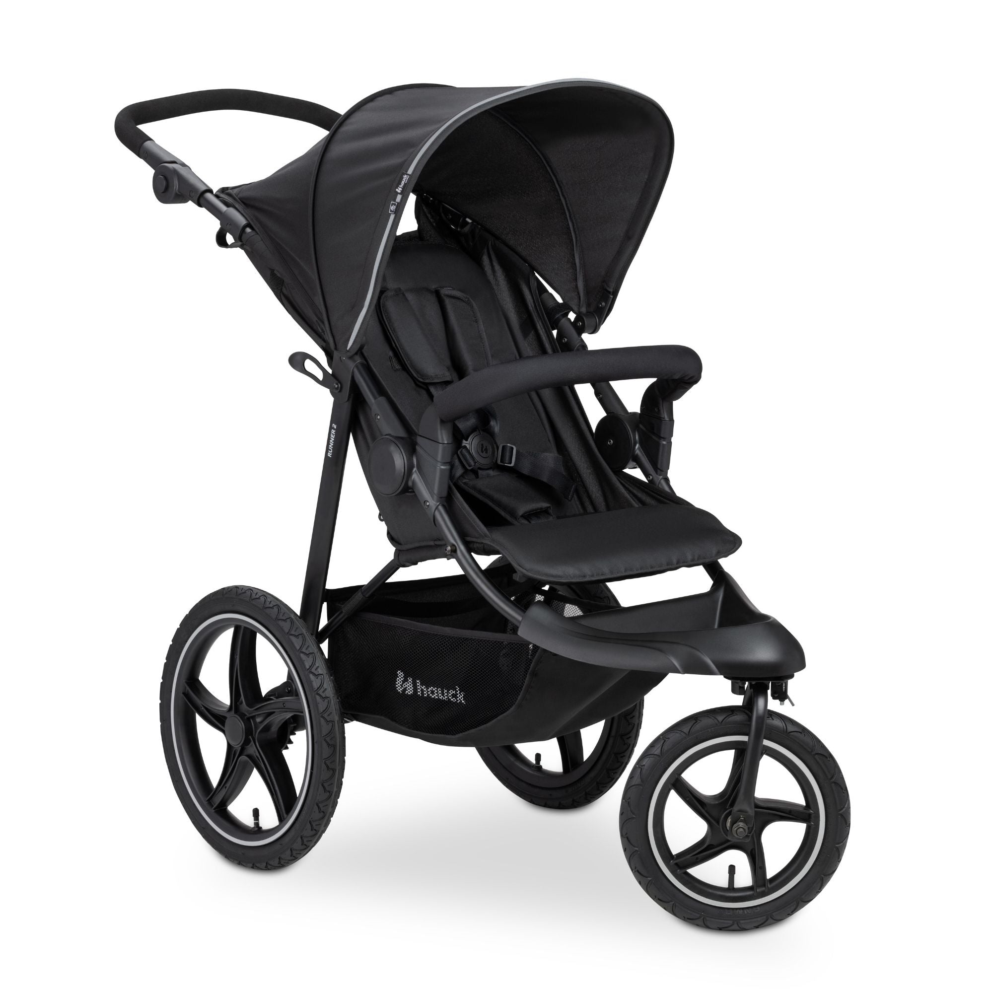 hauck 3-Wheel All Terrain Stroller with Raincover - From Birth up to 48.5lbs - VMInnovations