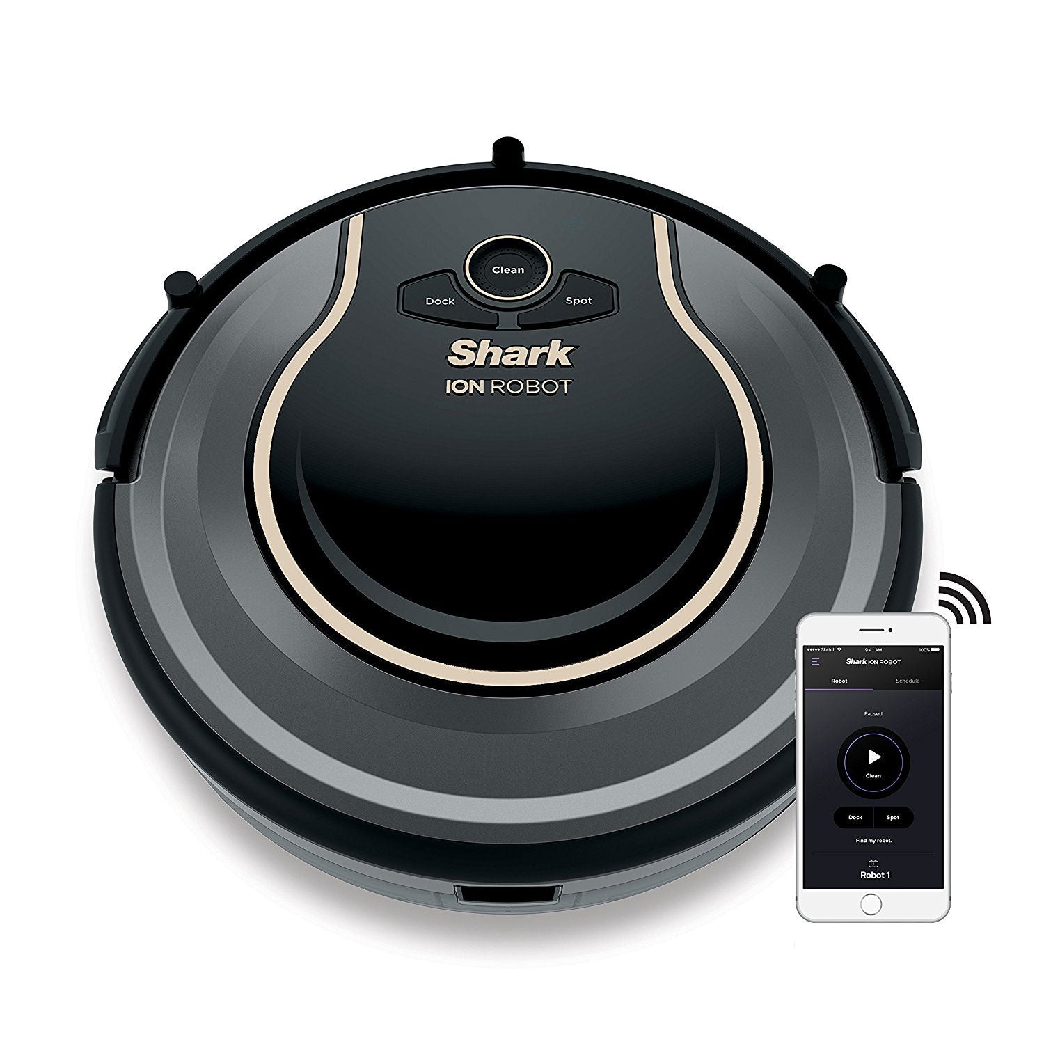 Shark 750 ION Robot Self Propelled Voice Control Vacuum (Refurbished) (Used)