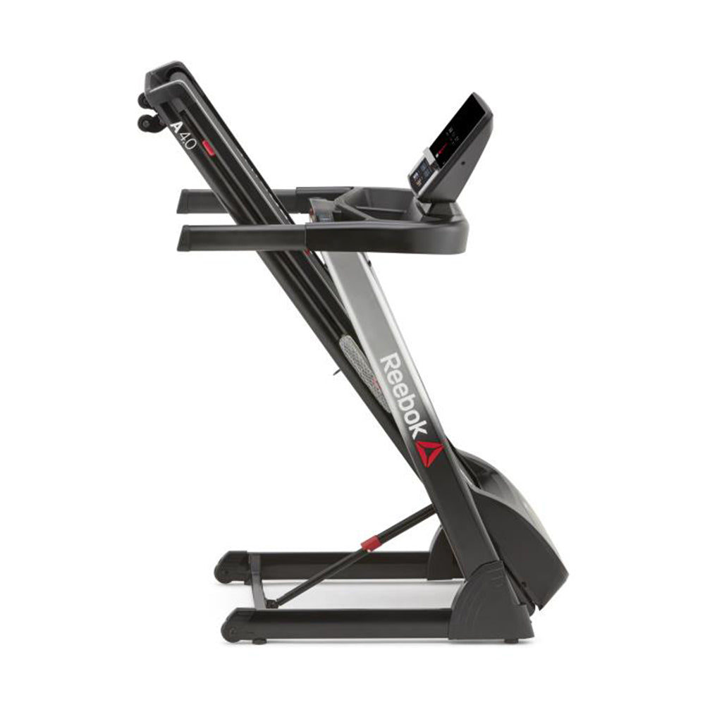 Reebok A4.0 Workout Exercise Running Treadmill Future Console, Silver (Open Box)