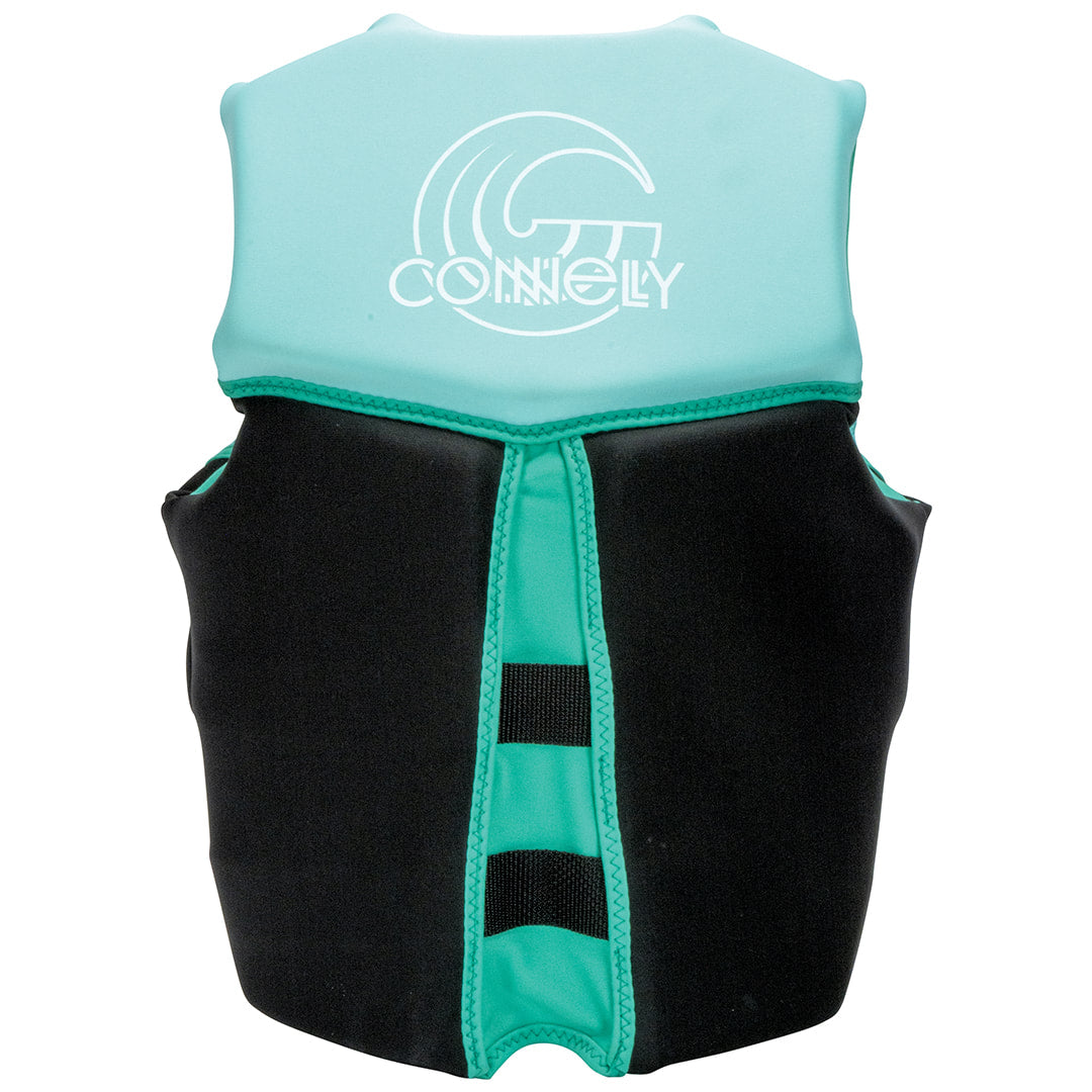 Connelly Classic Neoprene Womens Large Coast Guard PFD Life Jacket, Green