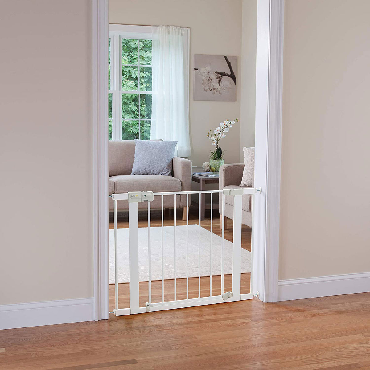 Safety 1st Easy Install Auto Close Mount 29 to 38 Inch Baby Safety Gate (Used)