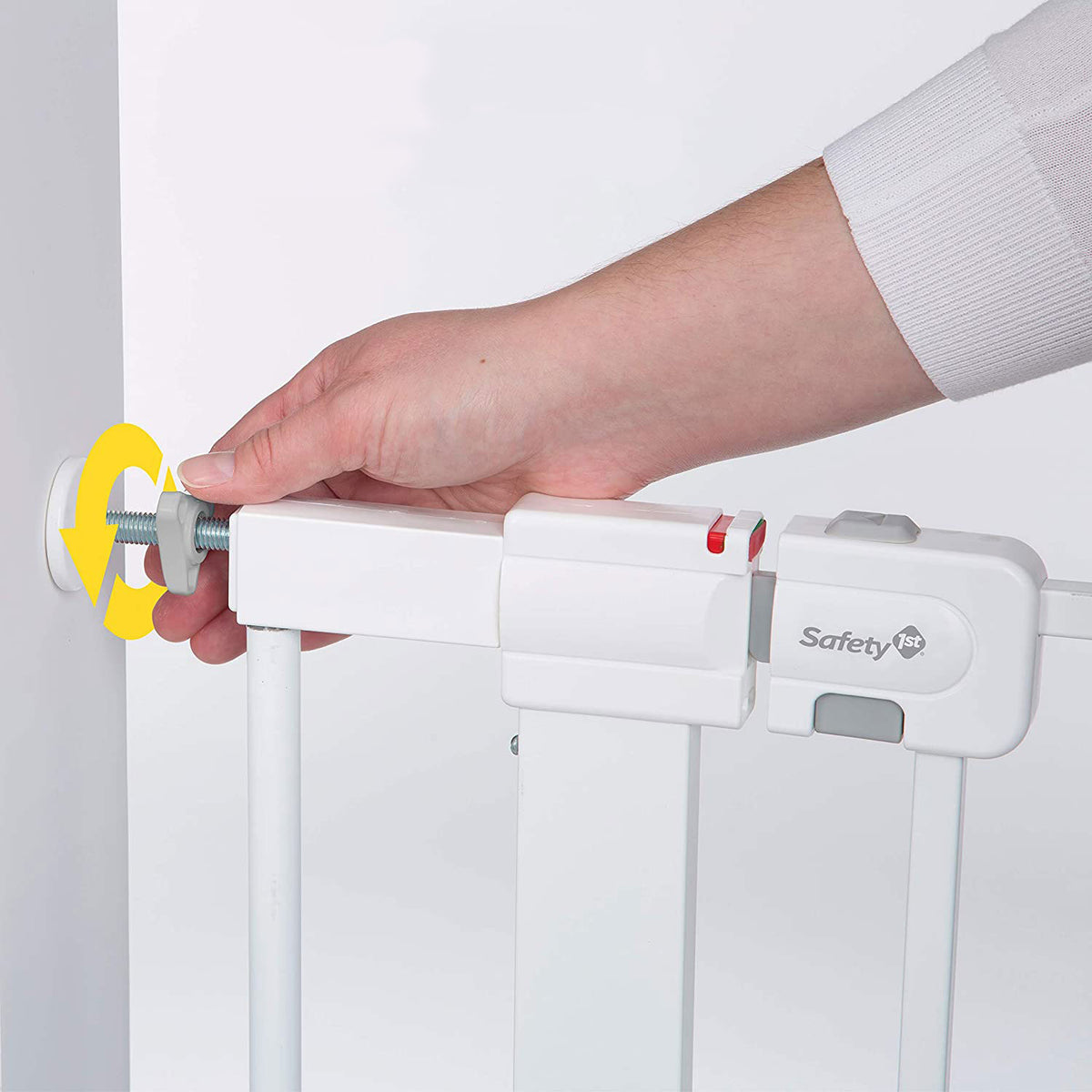Safety 1st Easy Install Tall & Wide Pressure Mount 29 to 47 In Baby Safety Gate - VMInnovations