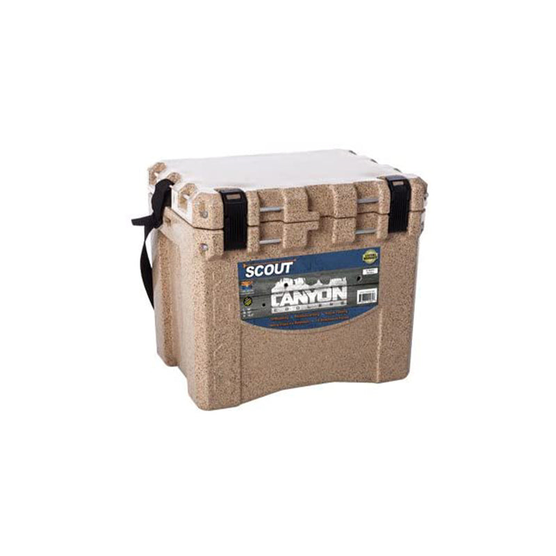 Canyon Coolers Scout 22 Quart 20 Liter Insulated Cooler w/ Tie Downs, Sandstone