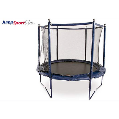 JumpSport Elite 10 Foot StagedBounce Technology Trampoline System with Enclosure