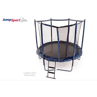 JumpSport Elite 10 Foot StagedBounce Technology Trampoline System with Enclosure