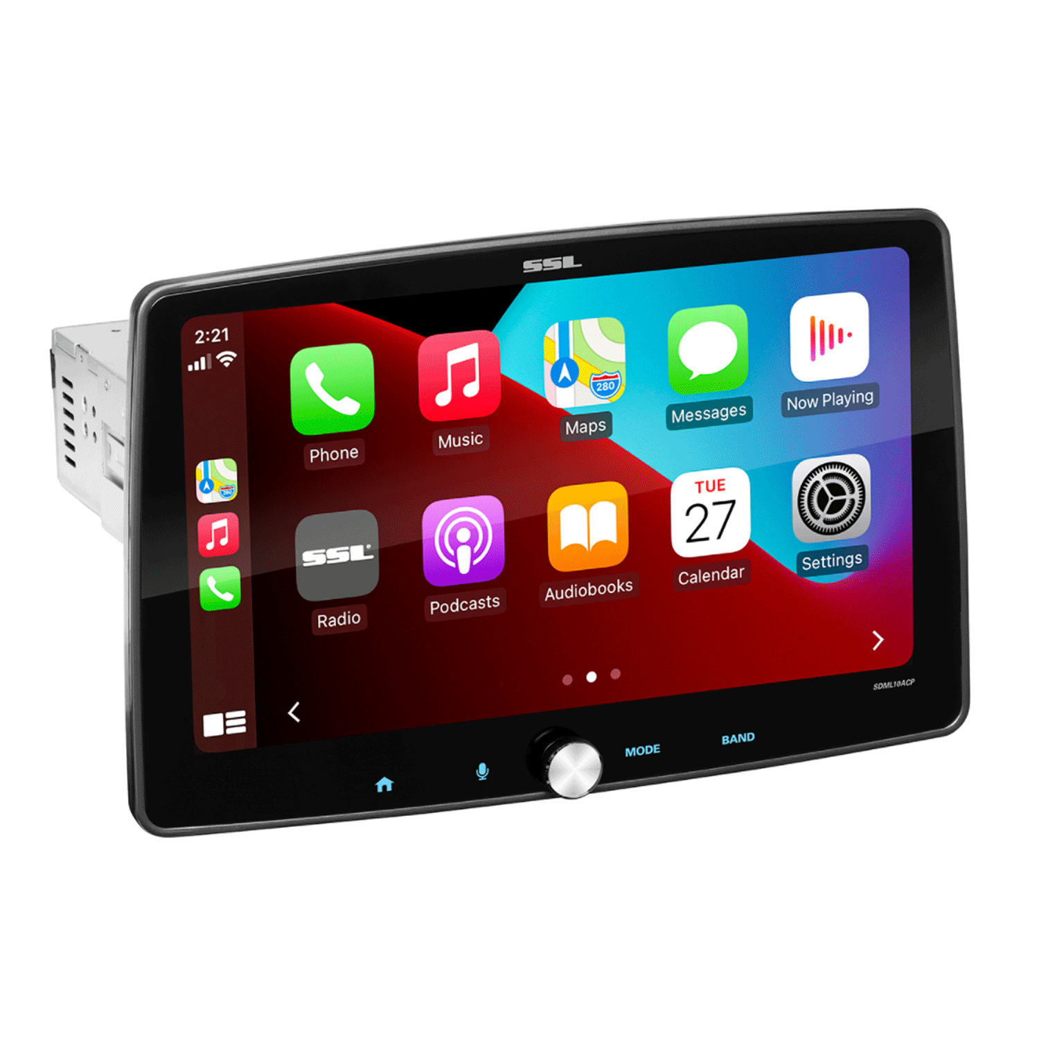 SOUNDSTORM SDML9ACP 9 Inch Touchscreen Single DIN Bluetooth Multimedia Player - VMInnovations