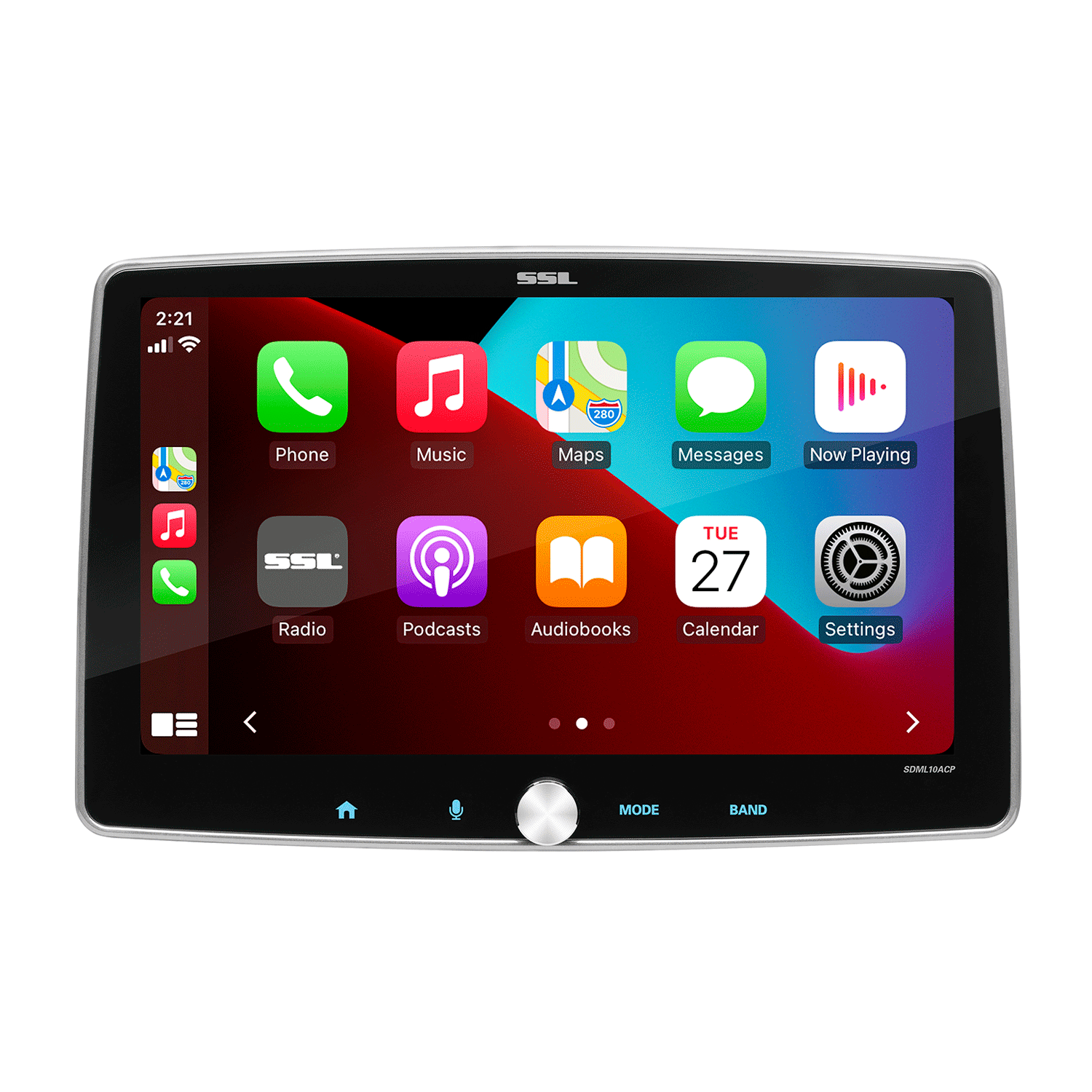 SOUNDSTORM SDML9ACP 9 Inch Touchscreen Single DIN Bluetooth Multimedia Player - VMInnovations