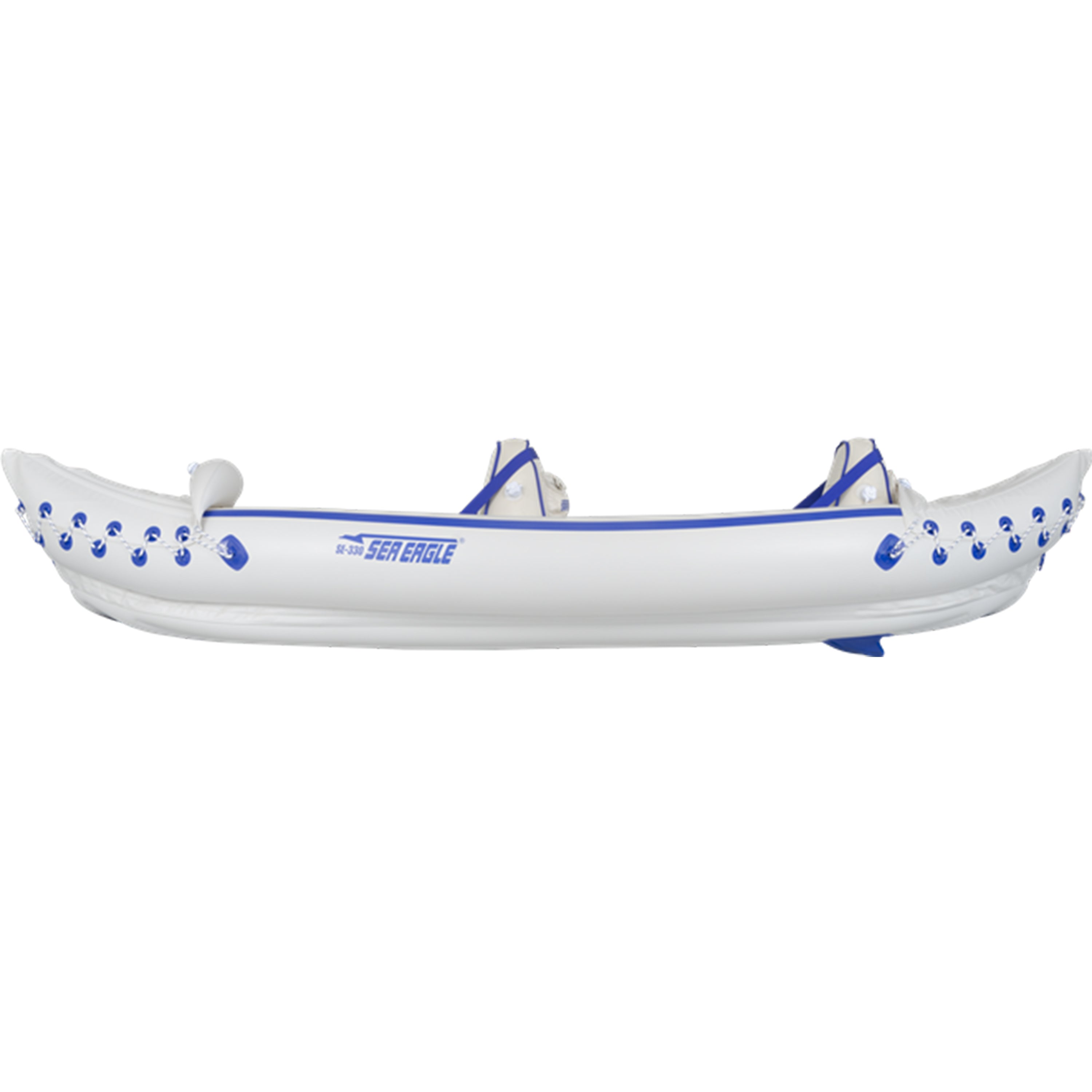 Sea Eagle 2 Person Inflatable Sport Kayak Canoe Boat w/ Pump & Oars (For Parts) - VMInnovations
