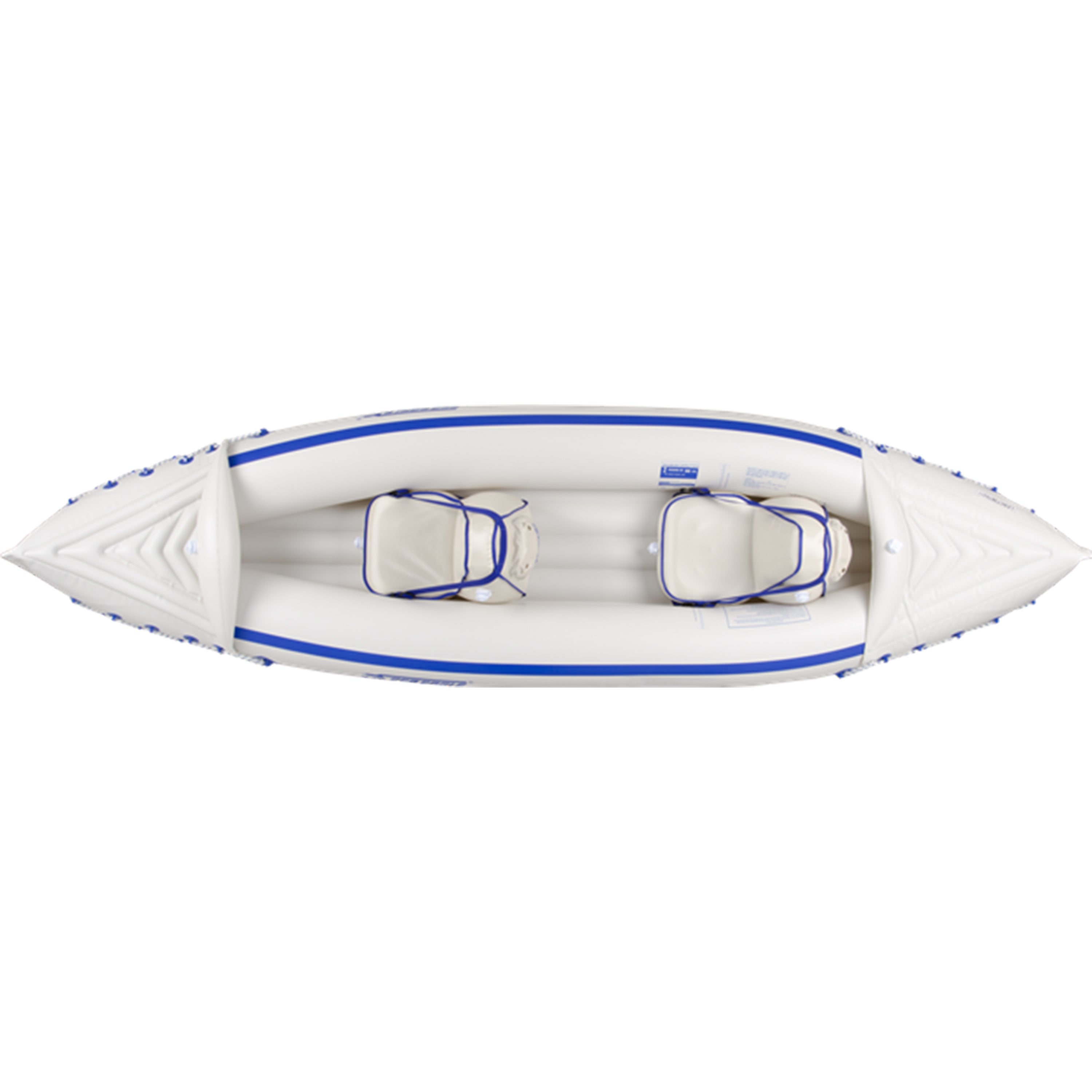 Sea Eagle 2 Person Inflatable Sport Kayak Canoe Boat w/ Pump & Oars (For Parts) - VMInnovations