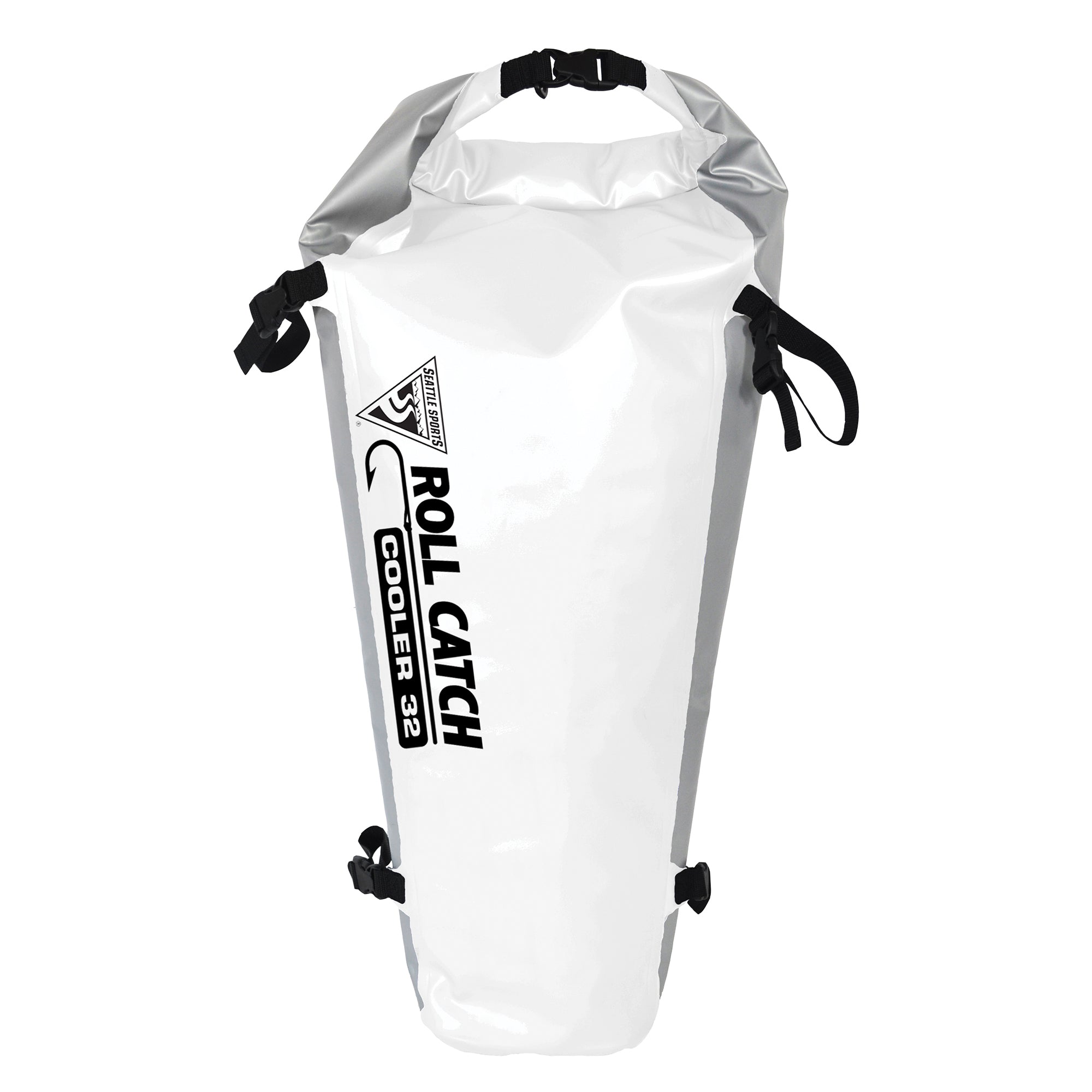Seattle Sports Roll Catch Cooler Kayak Boat Fishing Insulated Catch Bag, Gray - VMInnovations