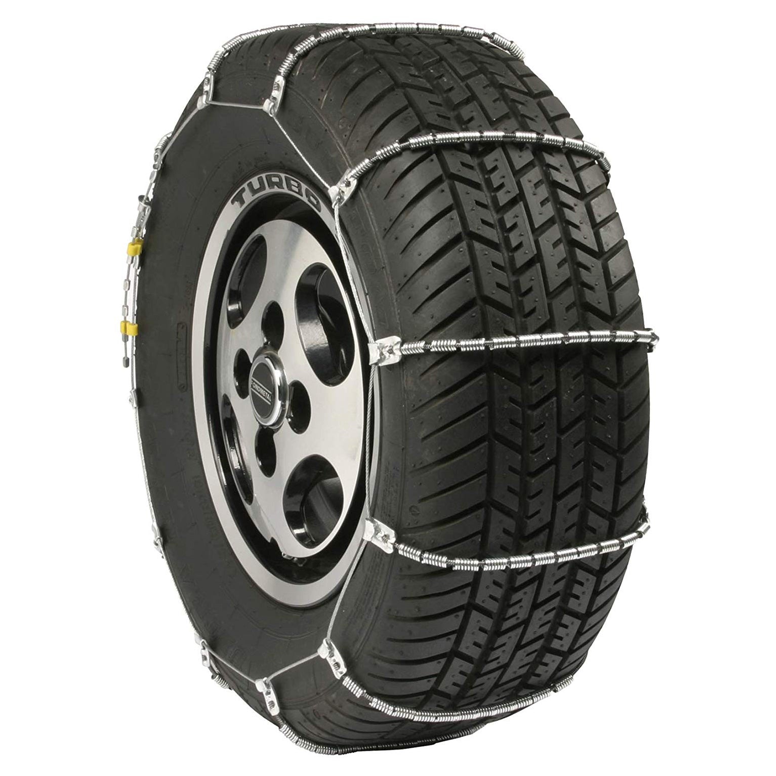 Security Chain Car Snow Tire Radial Traction Grip Cable Chain (2 Pack) (Used)