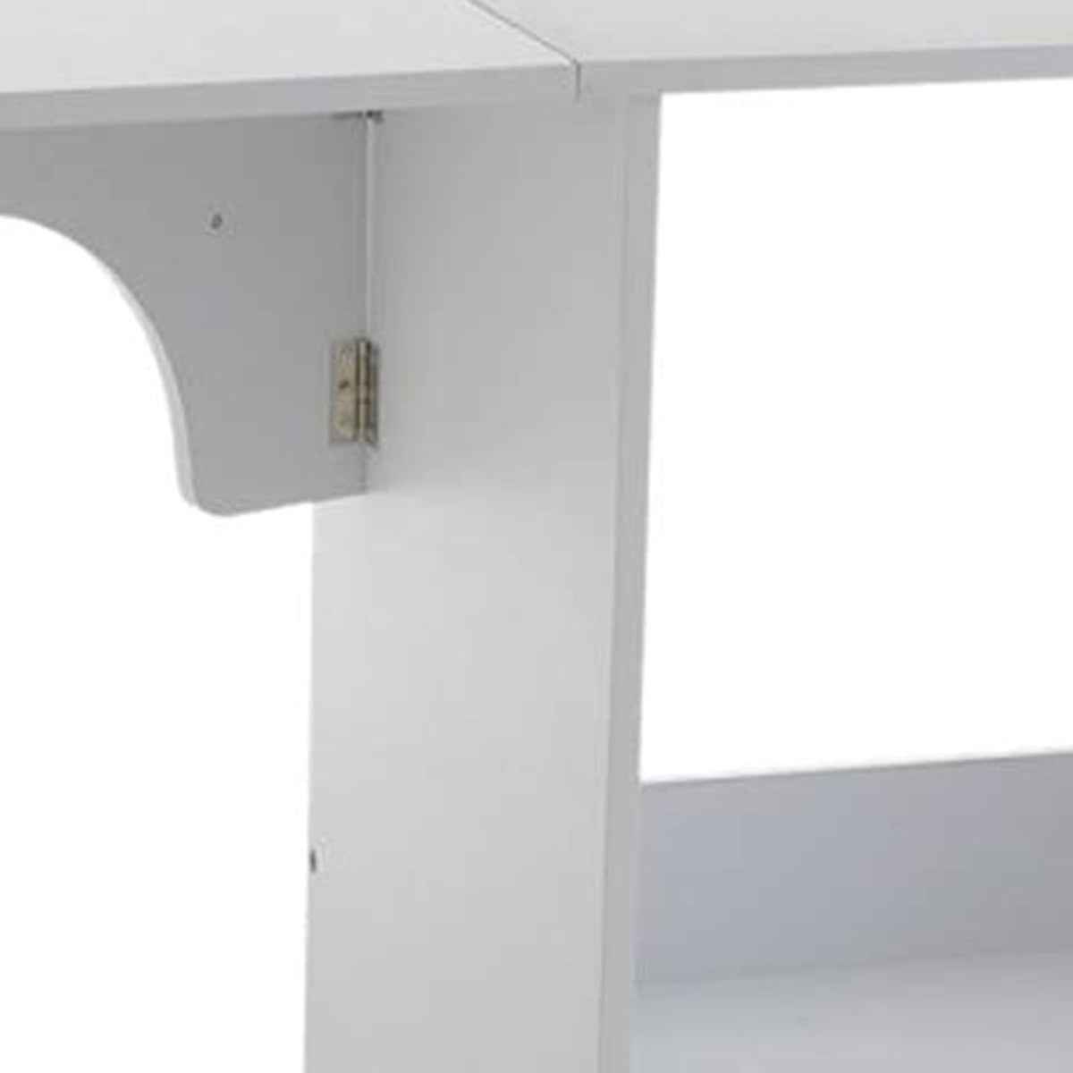 SEI Furniture Eaton Expandable Rolling Craft Station Sewing Table (Open Box)
