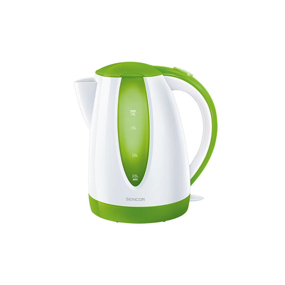 Sencor Lightweight Electric Kettle with Automatic Shut-Off, Green (Open Box)