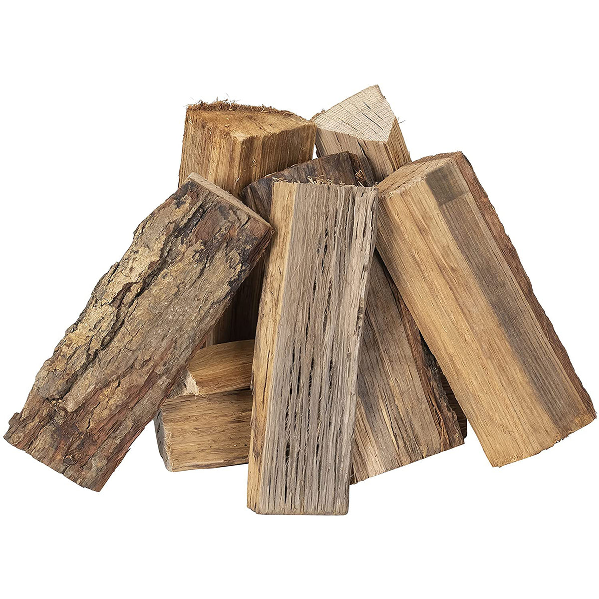 Kiln Dried Cooking Grade Wood Mini Logs, Red Oak, 8-10 Pounds (Open Box)