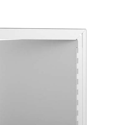 Acudor SF-2000 Series 16x16" Surface Mounted Metal Access Door, White (2 Pack)