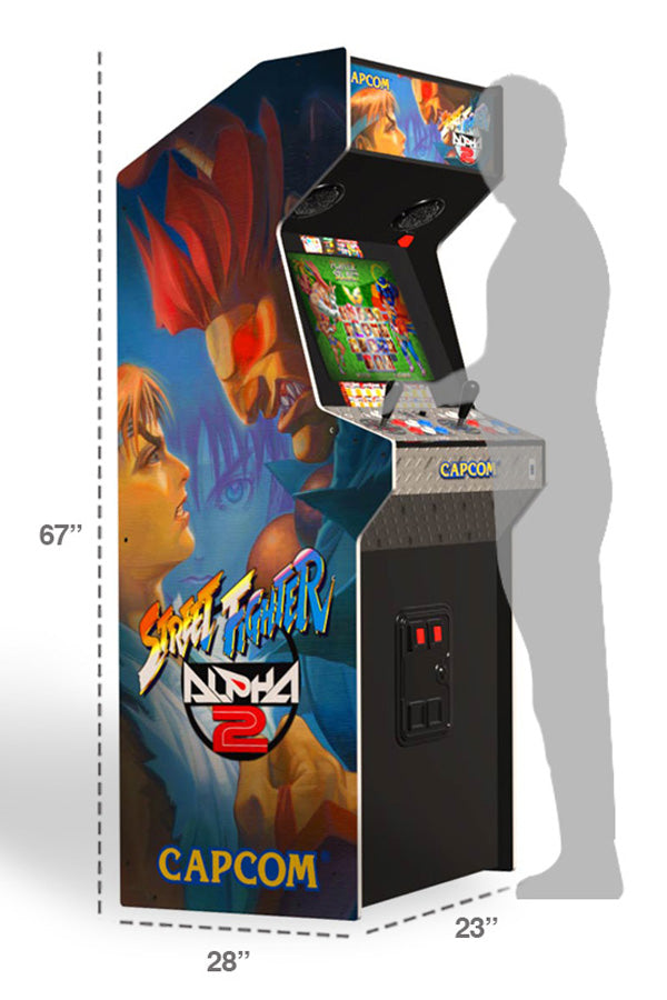 Street Fighter Alpha 2 XXL Arcade Machine - VMInnovations