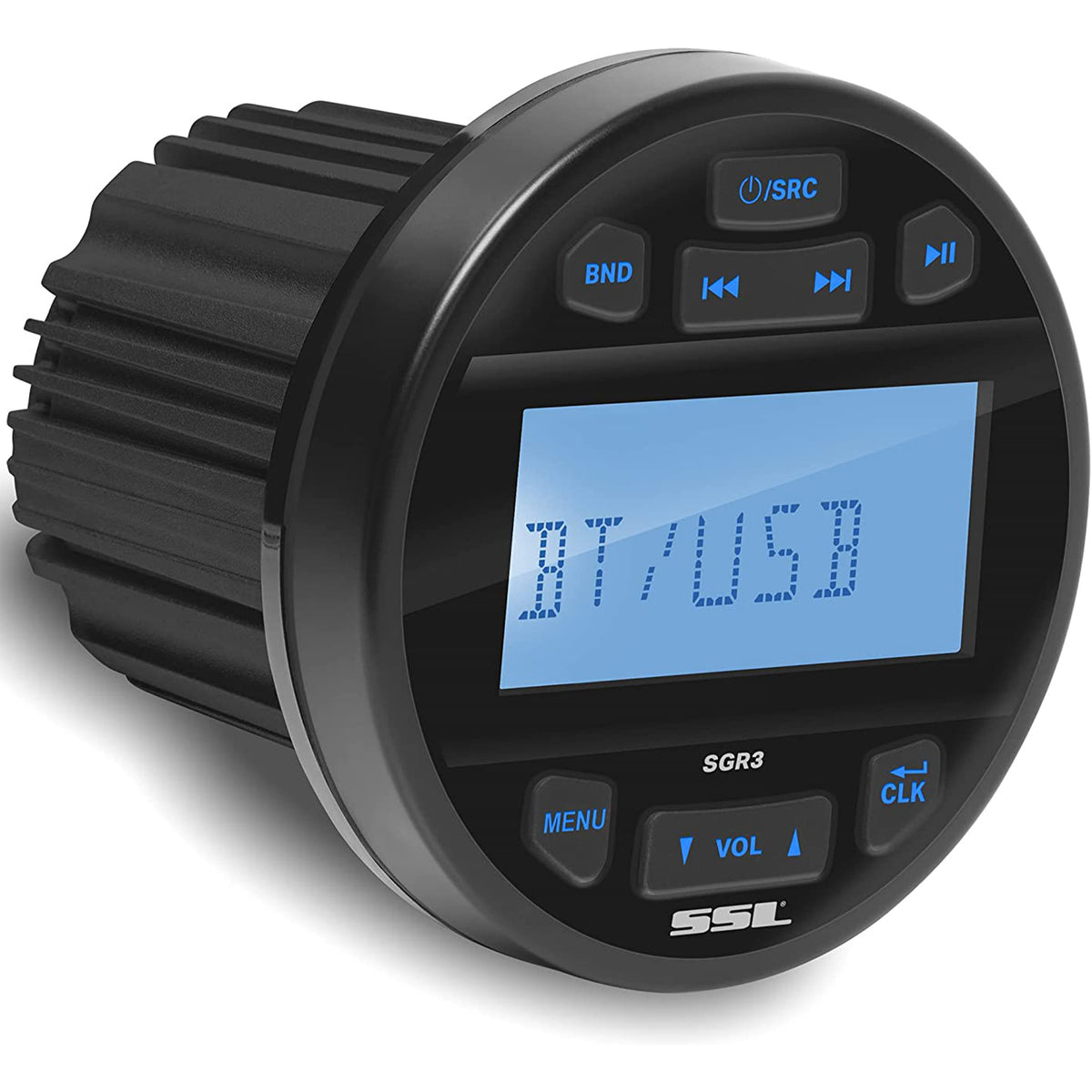 SOUNDSTORM Marine Grade 60W Bluetooth Audio Receiver and 7.5" 2 Way Speakers