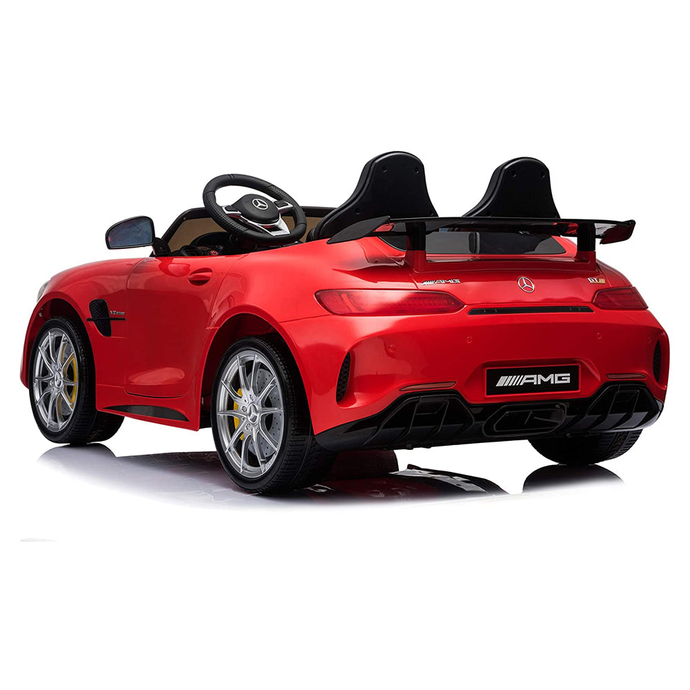First Drive Mercedes Benz GTR Kids Electric Ride On Car with Remote Control, Red