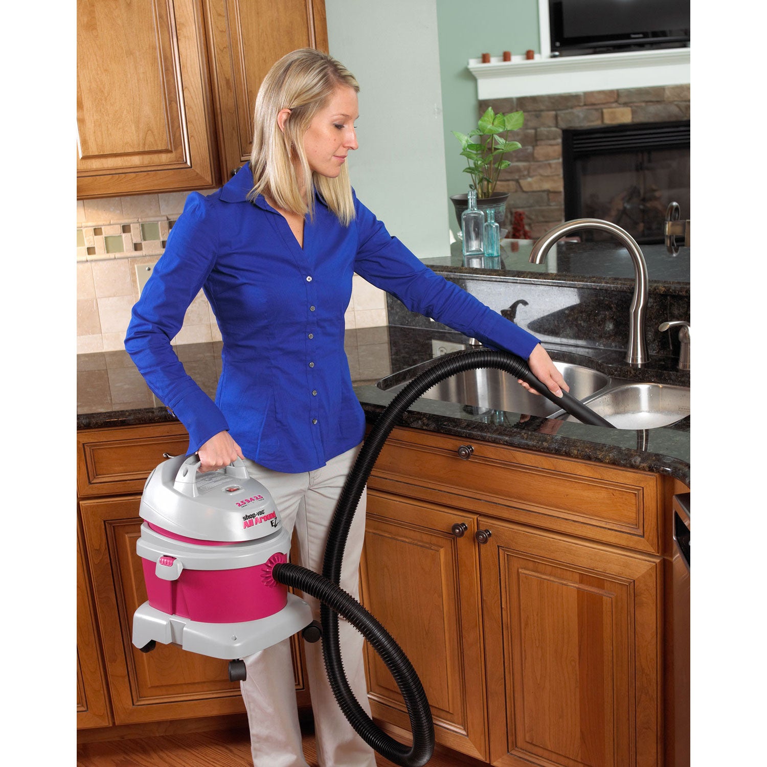 Shop-Vac All Around EZ Portable 2.5 Gallon 2.5 HP Wet Dry Shop Vacuum Cleaner