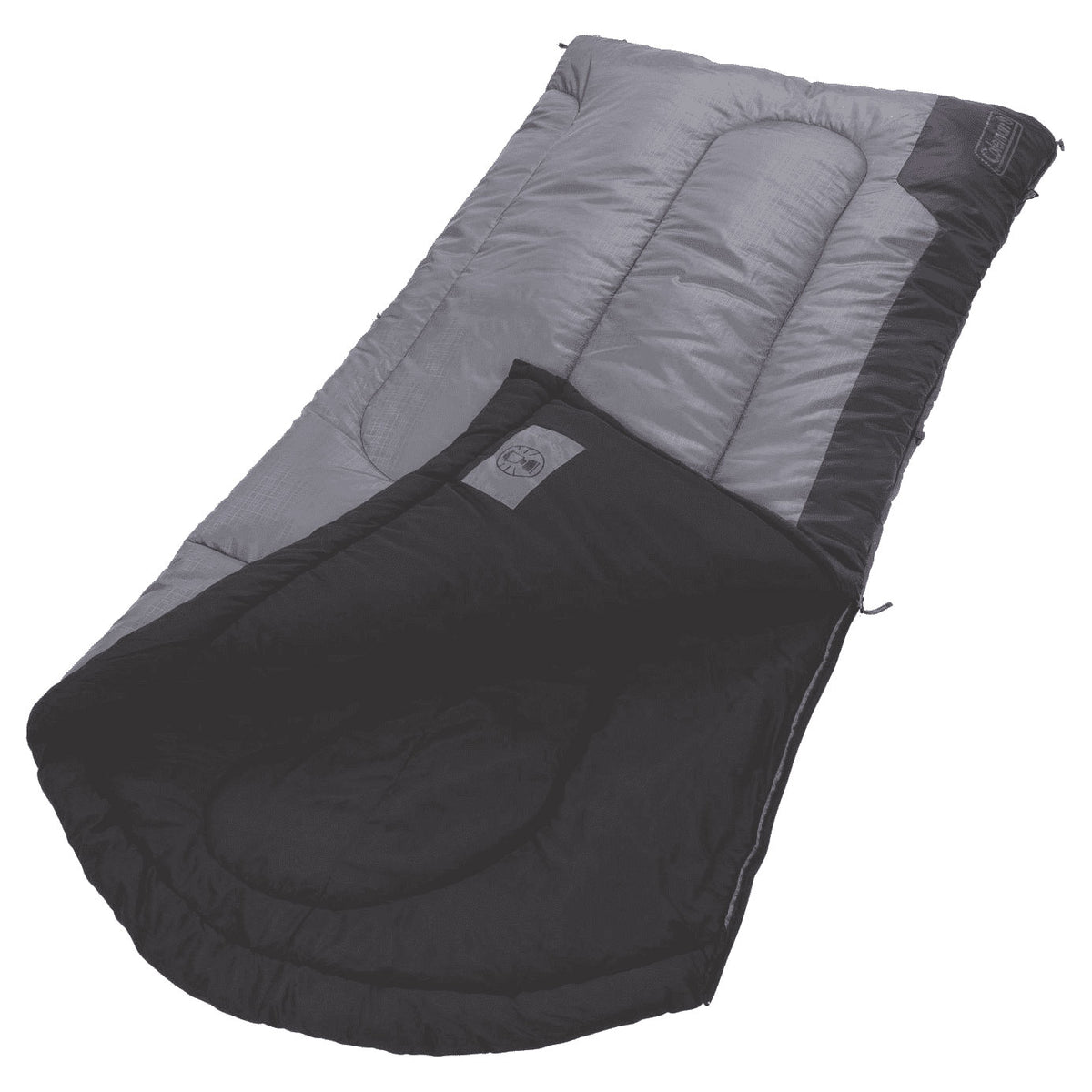 Coleman Torrey 30 Degree Big and Tall Coletherm Thermolock Sleeping Bag, Gray