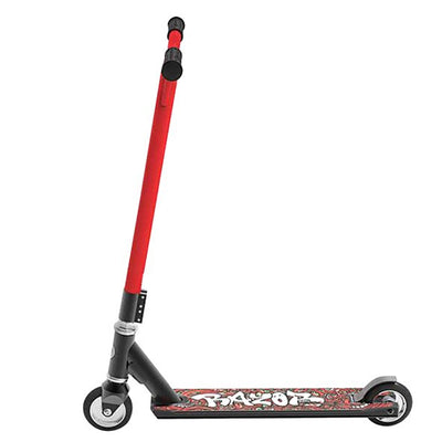 Razor Beast V6 Indoor Outdoor 2-Wheel Kids Push Ride On Scooter Toy, Black/Red