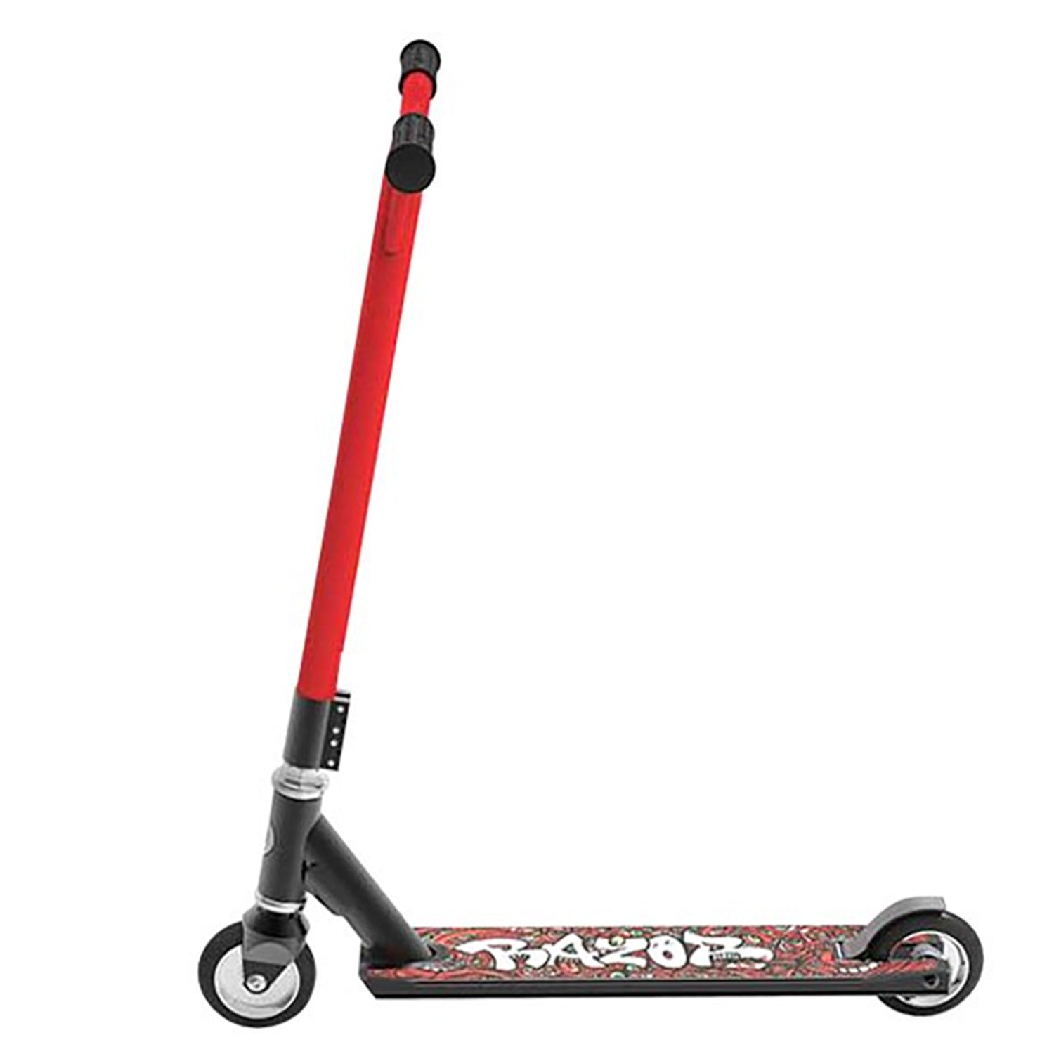 Razor Beast V6 2-Wheel Kids Push Ride On Scooter Toy, Black/Red (For Parts)
